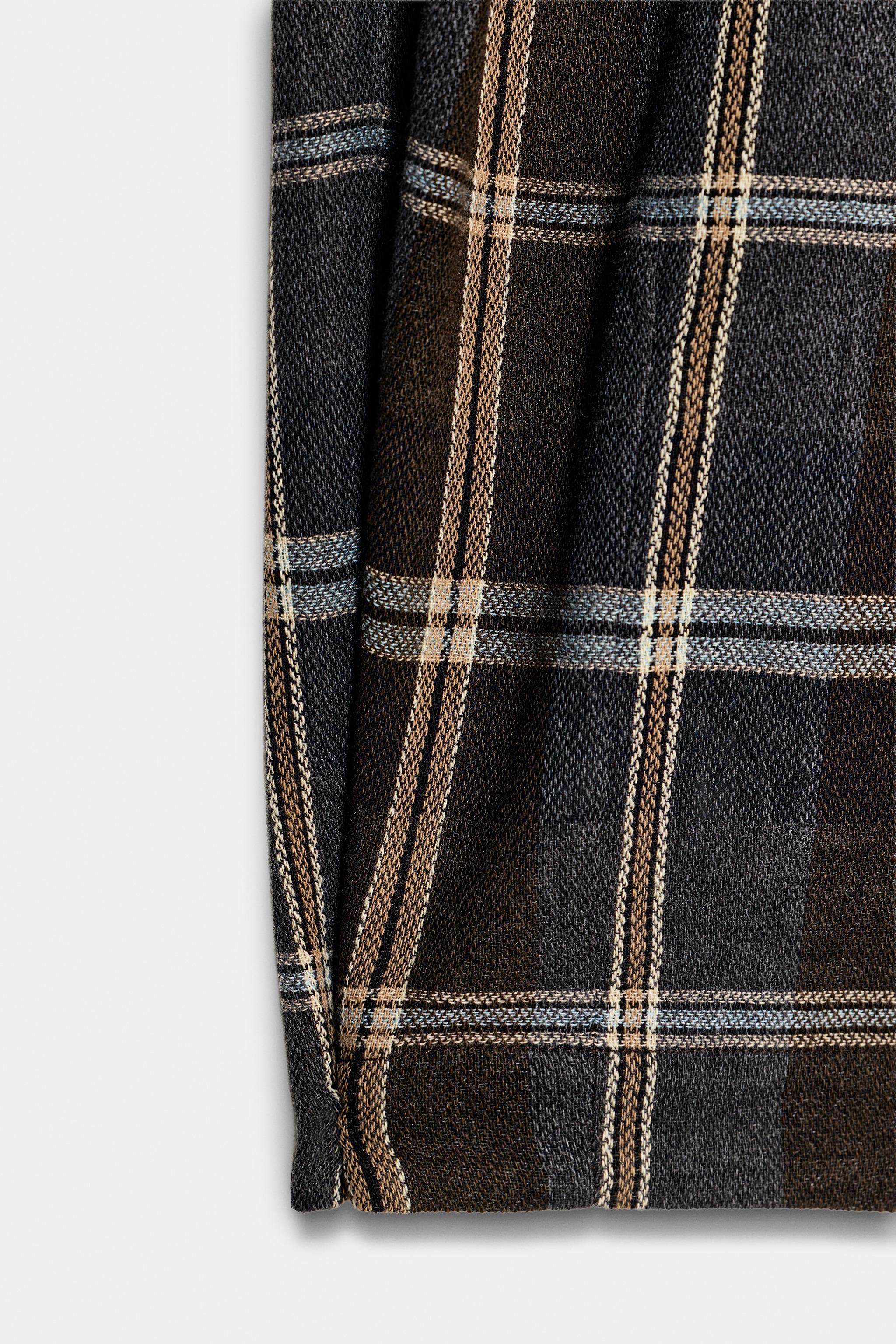 ZW COLLECTION PLAID PANTS